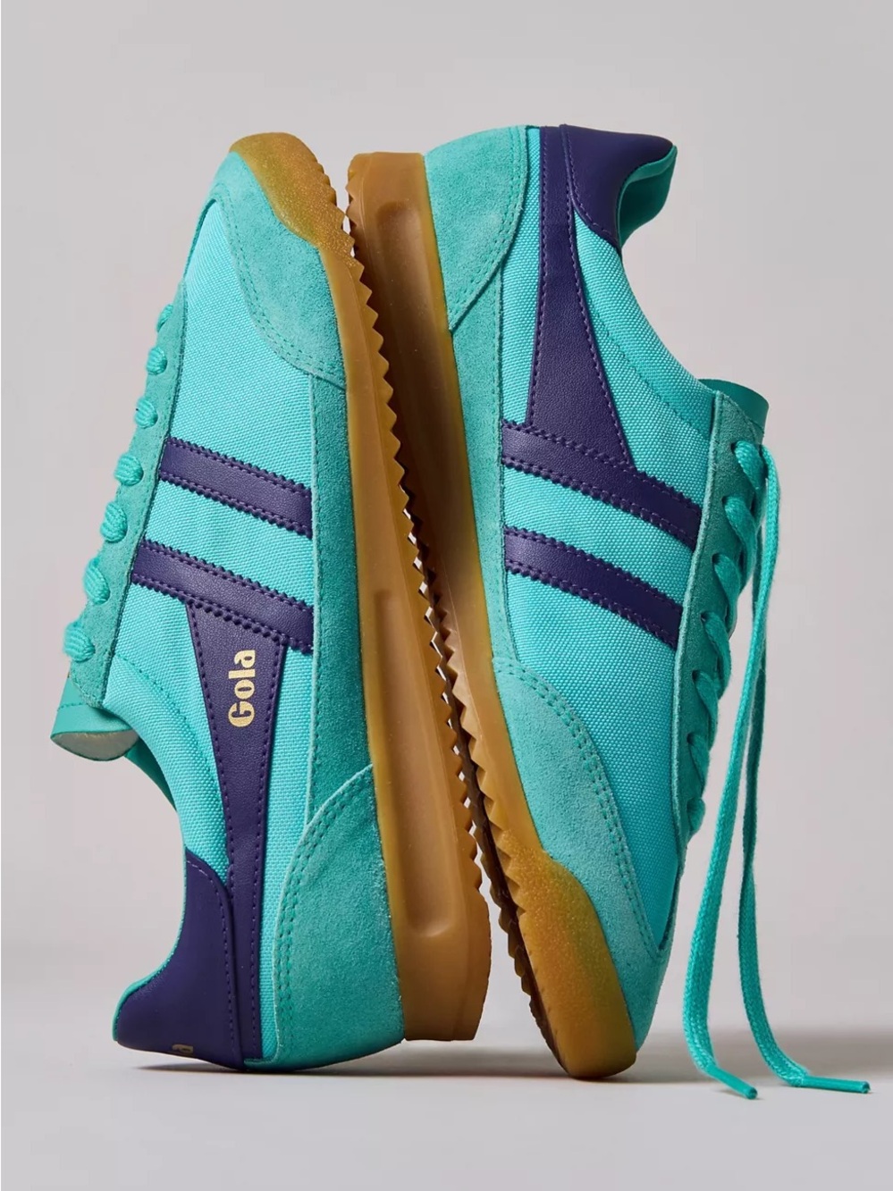 Gola Classics Tornado Sea Mist Plum Gum Sole CLB623EV204H Womens Size 7 NIB